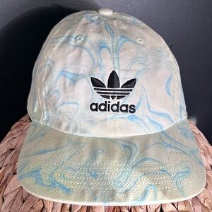 Adidas Men's Originals Relaxed Marble Wash adjustable Fit Hat Multicolor